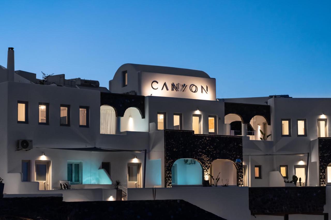 Canyon Santorini Fira  Exterior foto